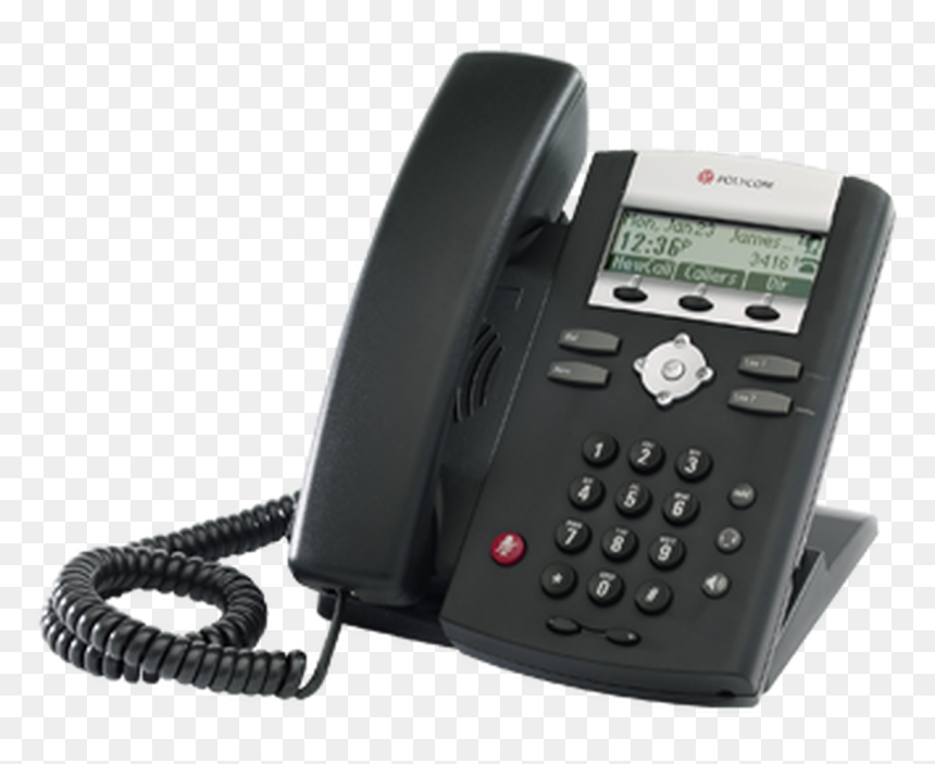 Ip331 Polycom Soundpoint 2 Line Sip Phone - Polycom 330, HD Png Download - polycom png