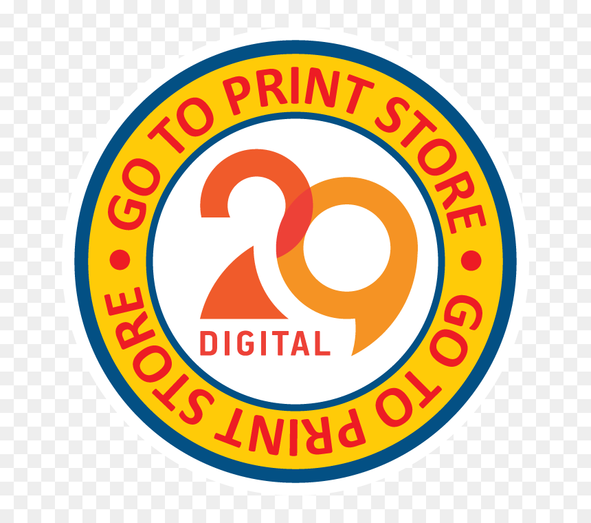 Business Cards » 29d Print Store Shopping Button - Circle, HD Png Download - print button png