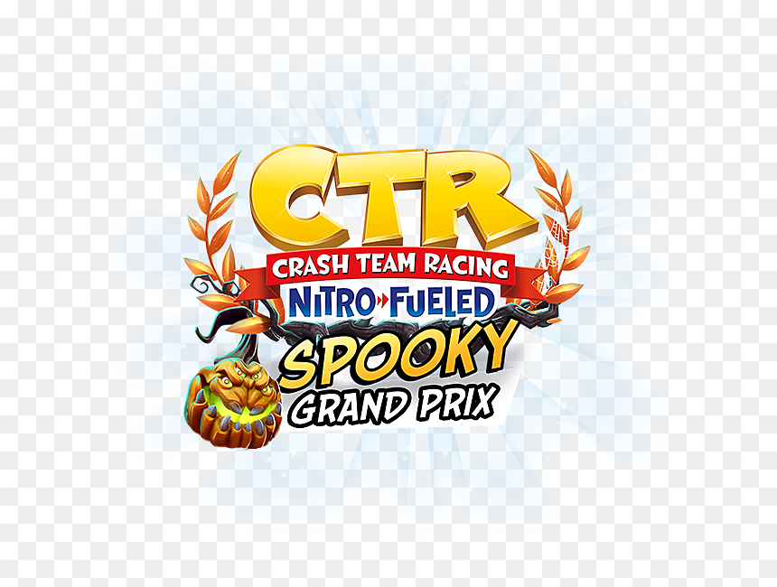 Bandipedia - Ctr Spooky Grand Prix, HD Png Download - ctr shield png