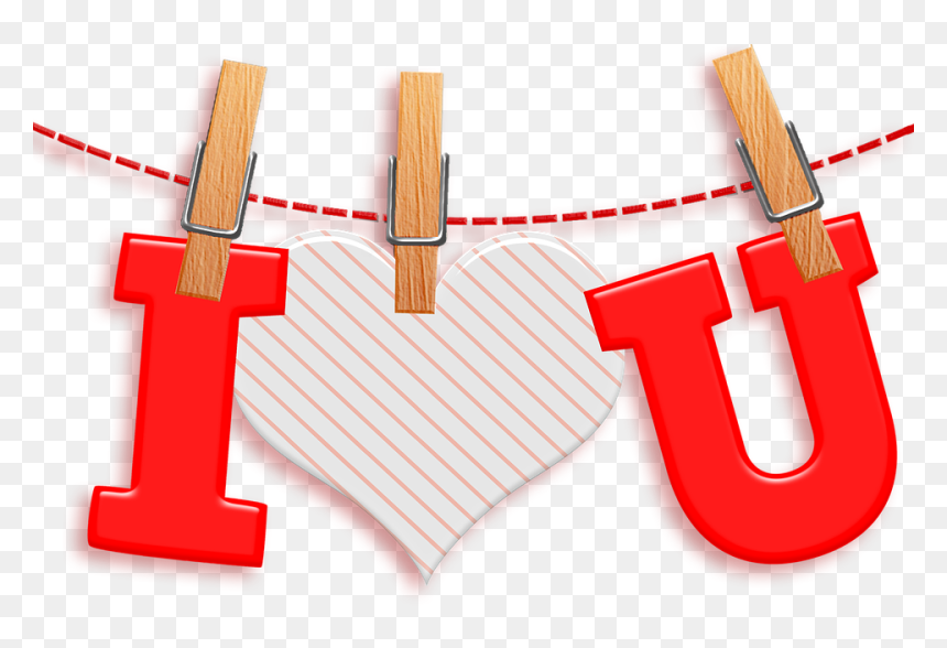 Valentine"s Day Décor, Hearts, Heart Bunting - Love You With My Heart Messages, HD Png Download - png bunting