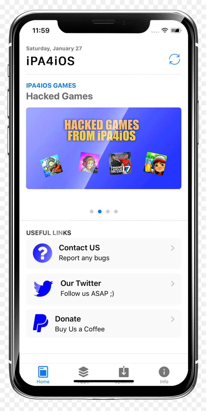 Phone - Cydia On Iphone X Hd, HD Png Download - cydia png