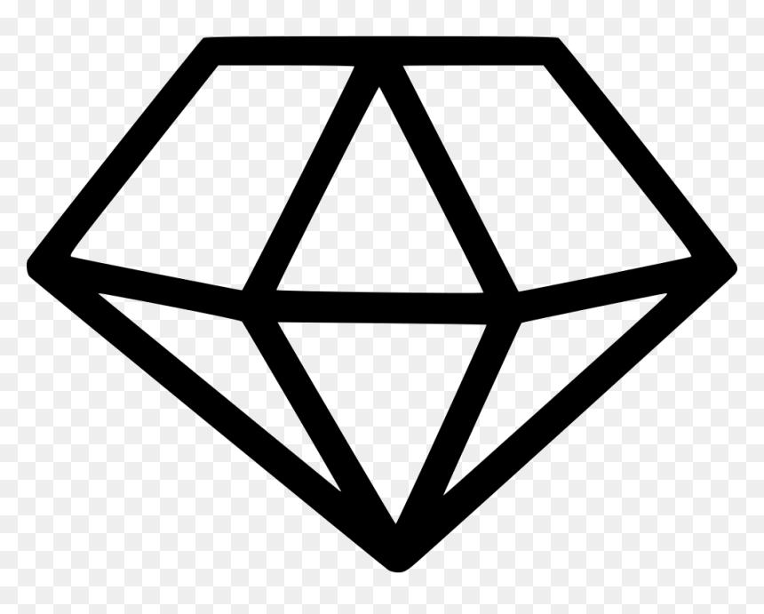 Diamond - Gold Diamond Logo Png, Transparent Png - diamond illustration png