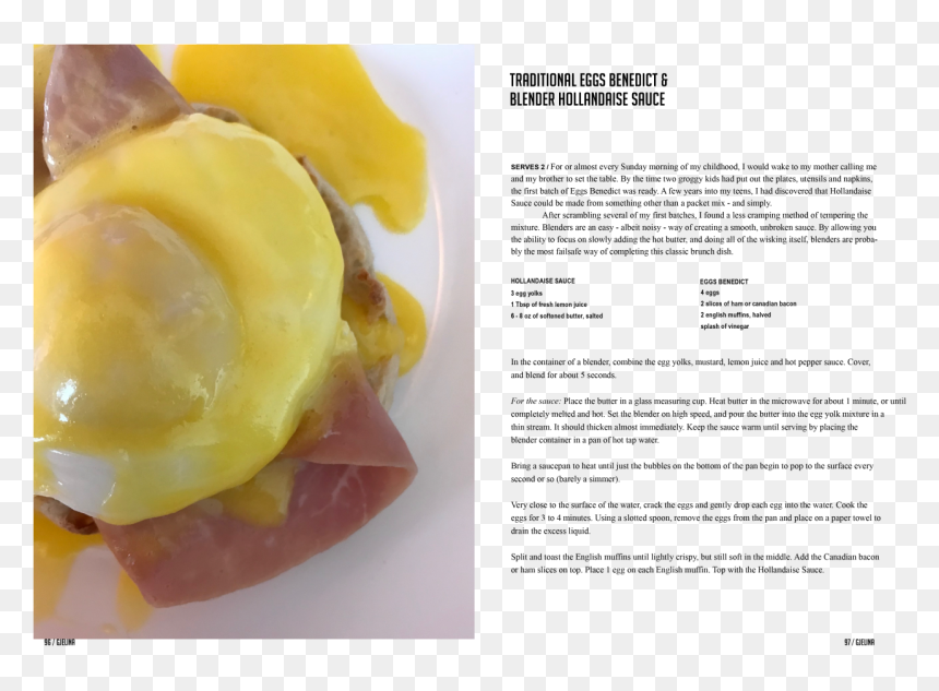 Eggs Benedict Png, Transparent Png - eggs benedict png