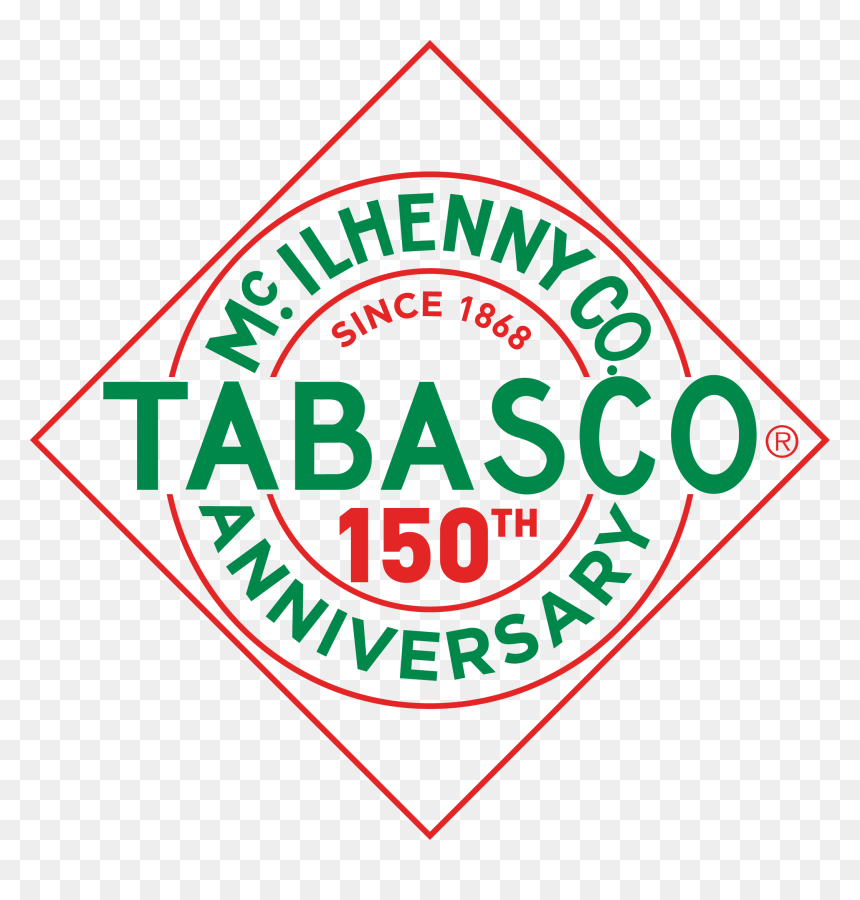Tabasco Anniversary Solid Red And Green - Tabasco Logo, HD Png Download - cinemex logo png