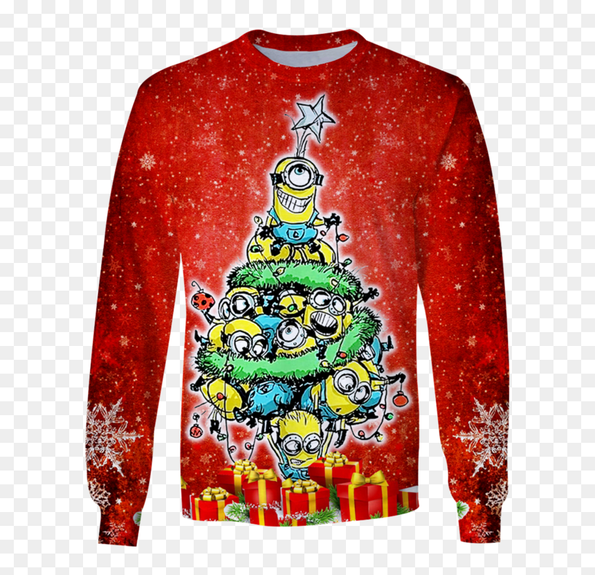3d Minion Christmas Tshirt - Marvin The Martians Christmas, HD Png Download - minion christmas png