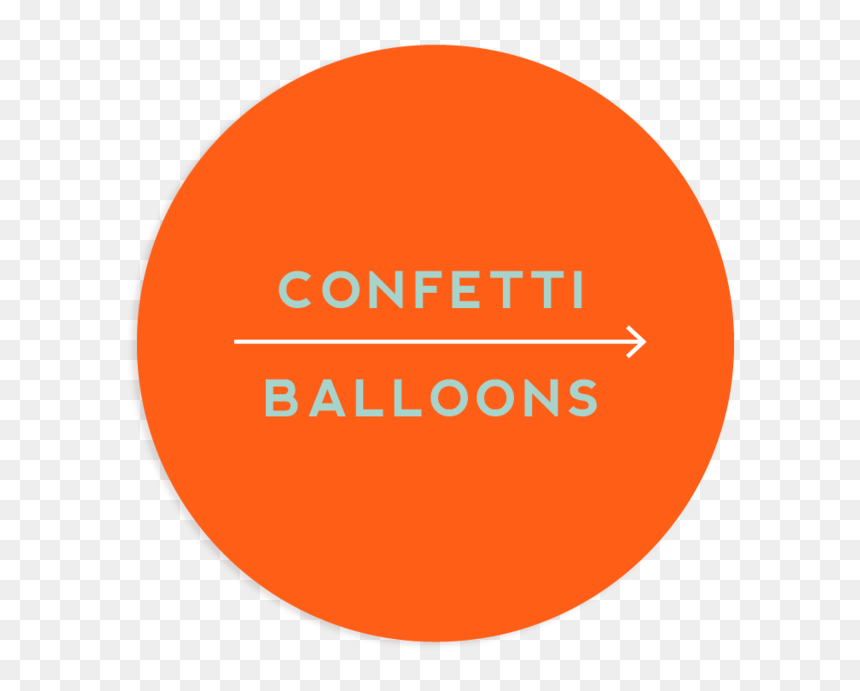 Circle, HD Png Download - orange confetti png