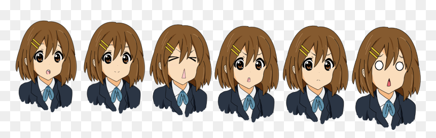 Cartoon, HD Png Download - k-on yui png