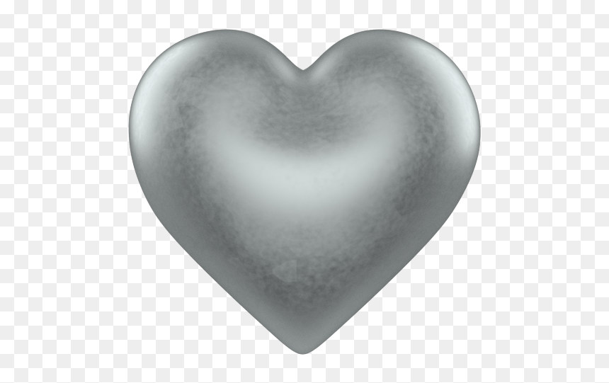 Silver Hearts Clipart - Silver Heart, HD Png Download - silver hearts png