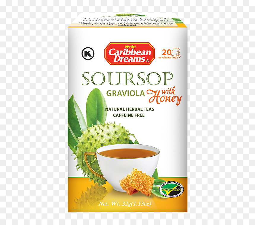 Sour Sop Tea Jamaican, HD Png Download - soursop png