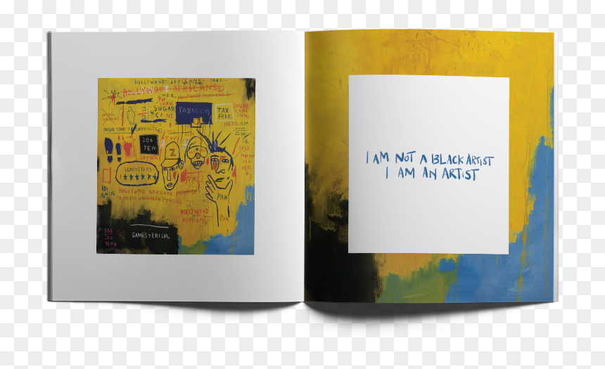 Basquiat Spread 8 No Background, HD Png Download - basquiat png