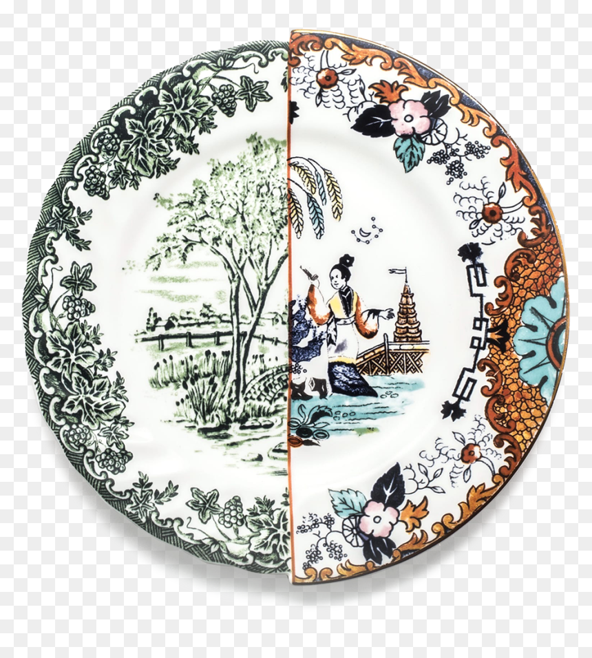 Seletti Hybrid Collection, Ipazia Dinner Plate-0 - Seletti Hybrid Plates, HD Png Download - dinner set png