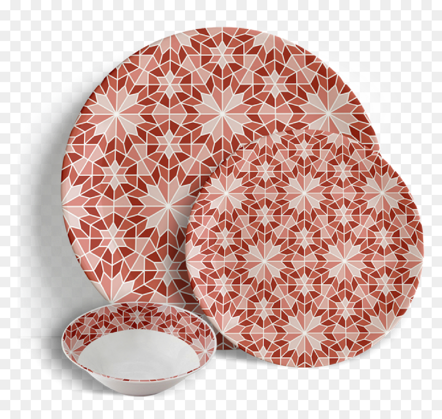 Circle, HD Png Download - dinner set png