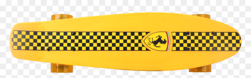 Ferrari Yellow Penny Board, HD Png Download - penny board png