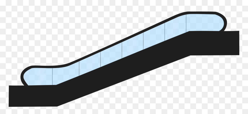 Clipart Walking Staircase - Escalator Png, Transparent Png - climbing stairs png