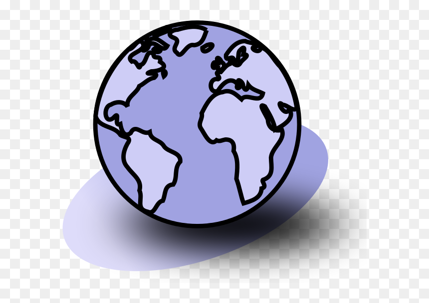 Se Produce La Marea Alta Y Baja, HD Png Download - purple globe png