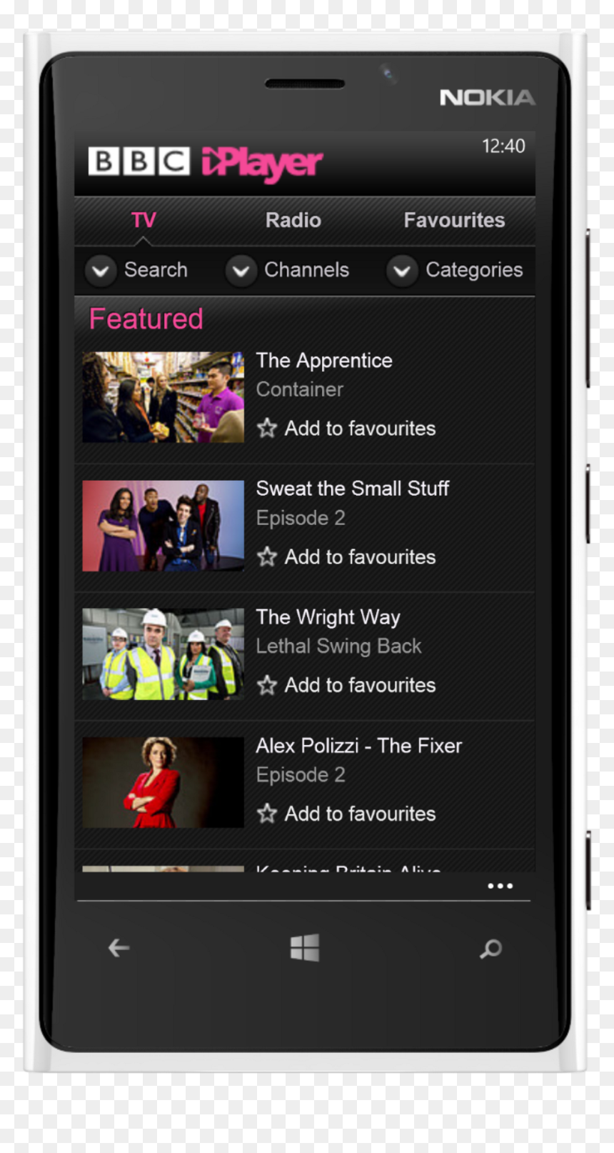 Bks03m2ciaai-lp - Bbc Iplayer, HD Png Download - windows phone png