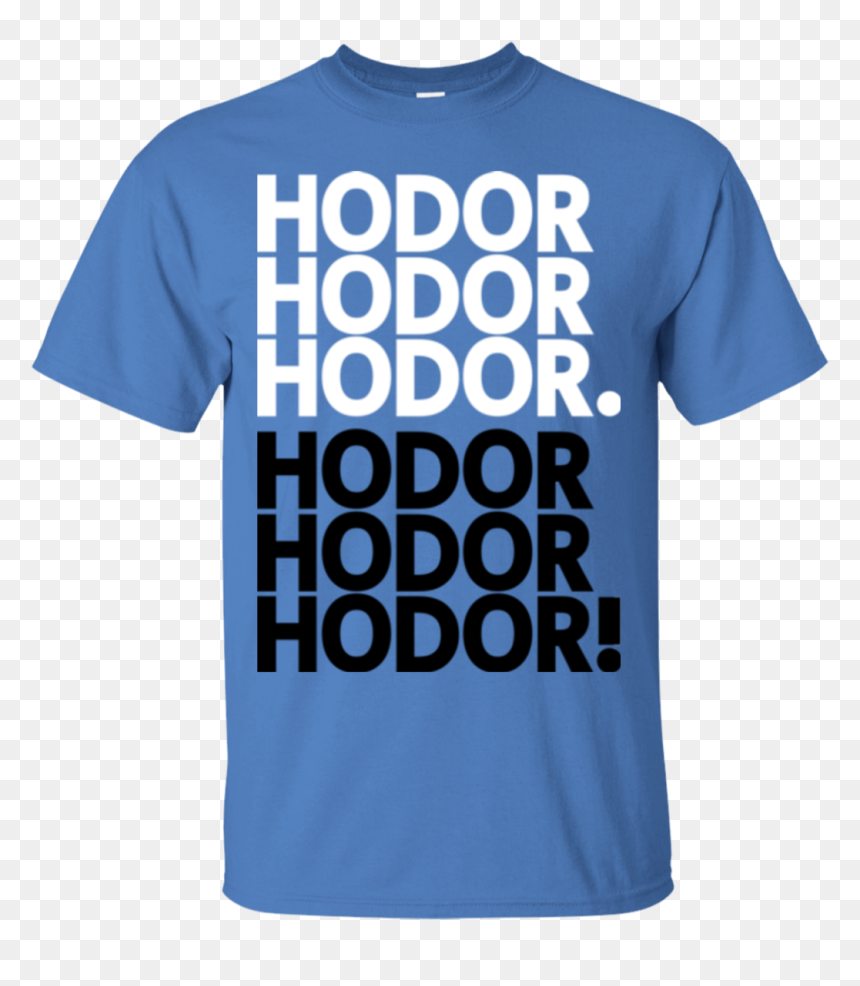 Get Over It Hodor T-shirt - Hodor Shirt, HD Png Download - orange shirt png
