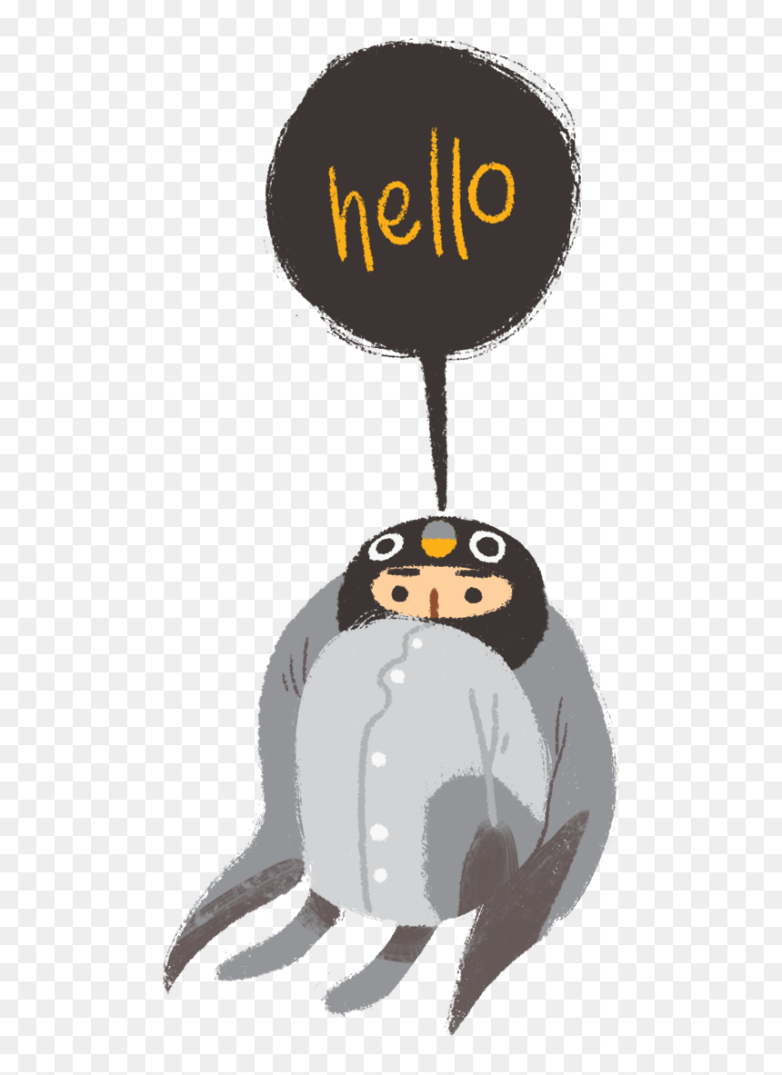 47 Pengi Bodonly - Cartoon, HD Png Download - penguin books png