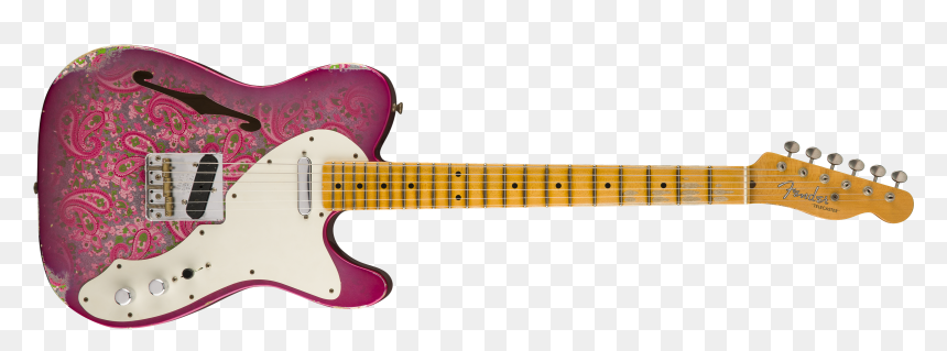 Pink Guitar Png, Transparent Png - pink guitar png
