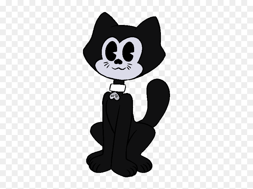 Image - Cartoon, HD Png Download - cute black cat png