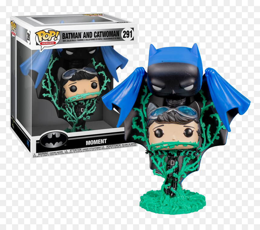 Batman And Catwoman Funko Pop, HD Png Download - catwoman mask png