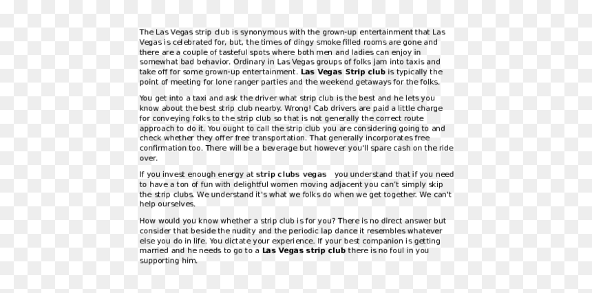 Document, HD Png Download - strip club png
