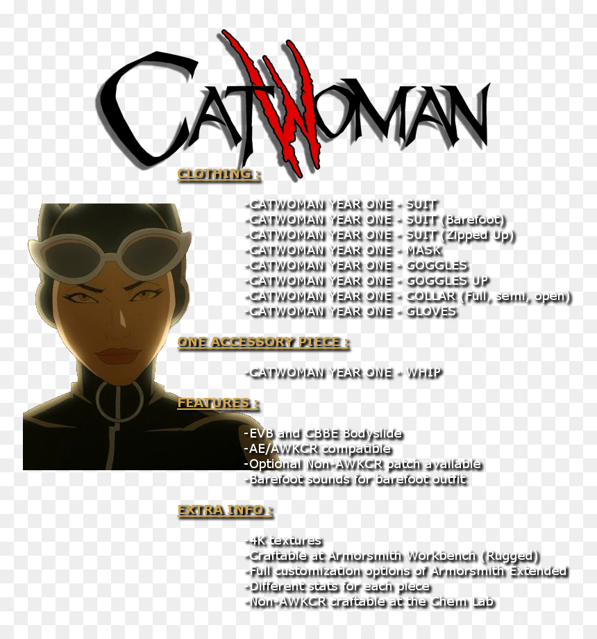 - Catwoman Wedgie , Png Download - Poster, Transparent Png - catwoman mask png