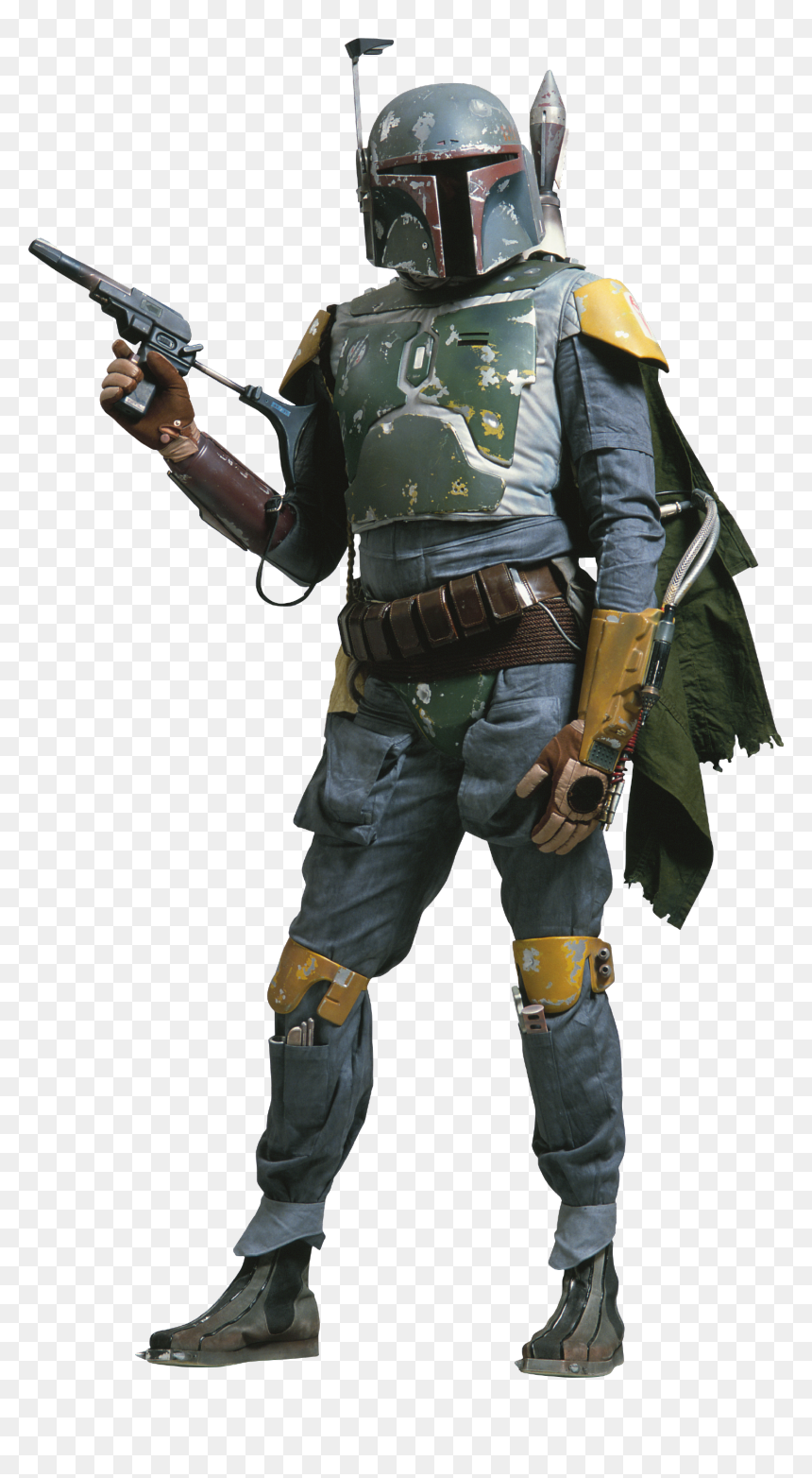 Boba Fett Png Hd - Star Wars Boba Fett Png, Transparent Png - boba fett head png
