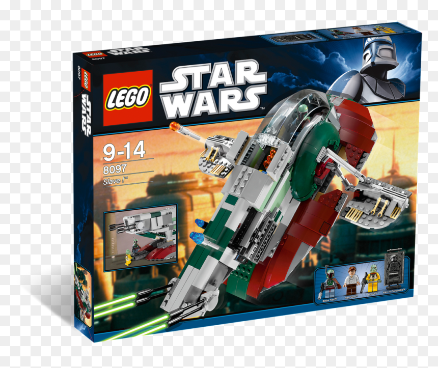 Lego Star Wars, HD Png Download - boba fett head png