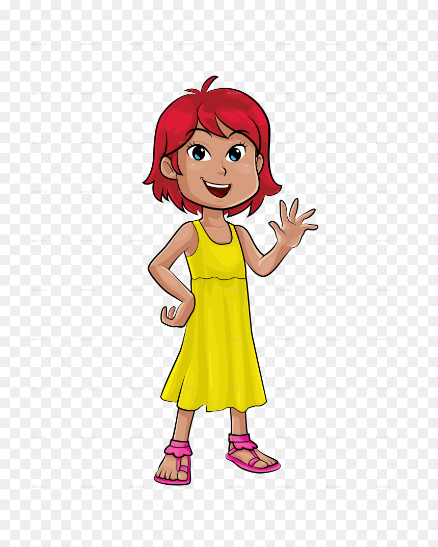 Boy And Girl By Dee Artist - Young Girl Png, Transparent Png - boy and girl png
