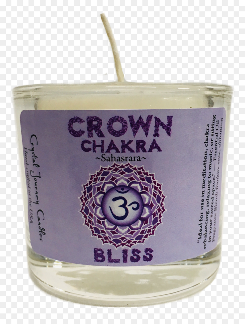 7th Chakra Crown Sahasrara To Find Your Inner Peace - Cup, HD Png Download - votive png
