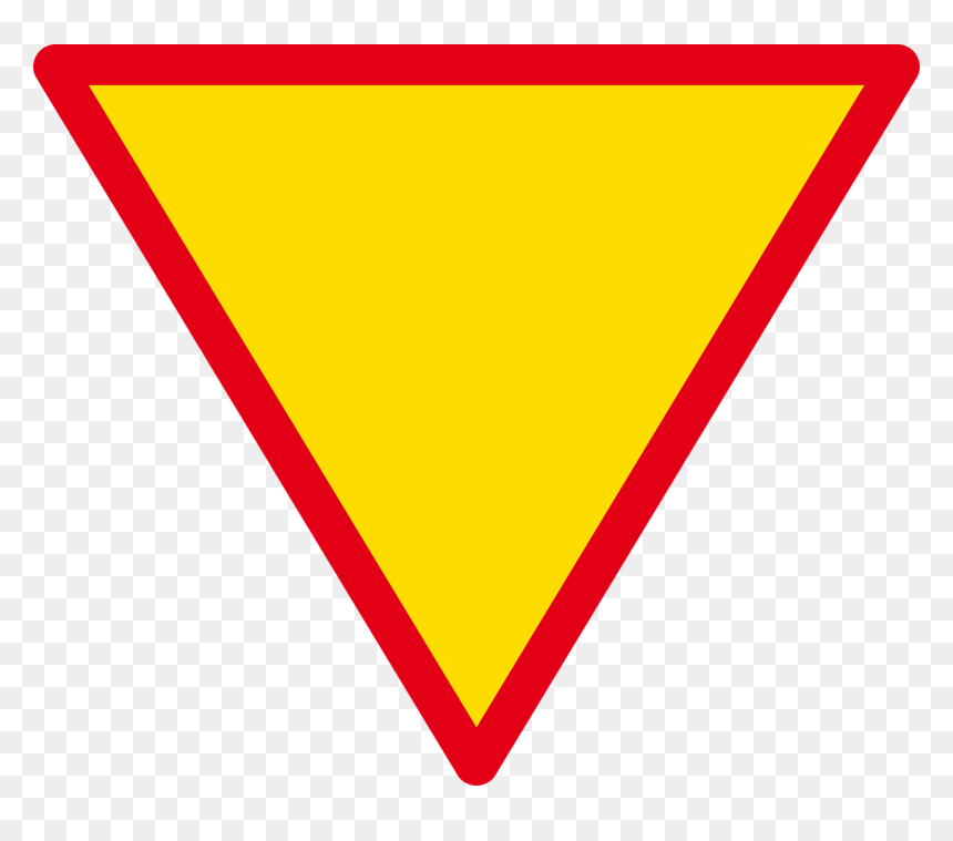 Sign Road Road Sign Free Photo - Warning Sign, HD Png Download - blank road signs png