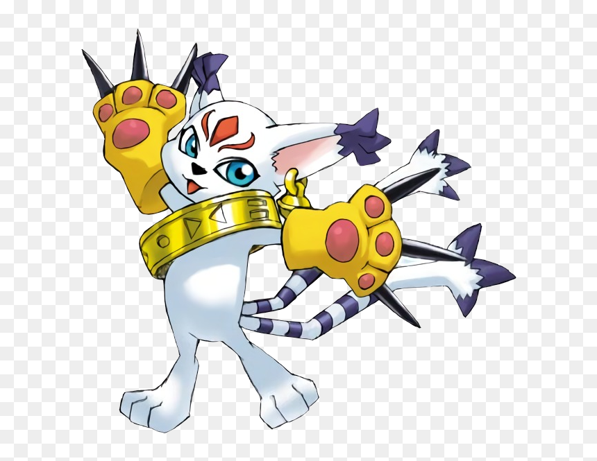Tailmon X, HD Png Download - gatomon png