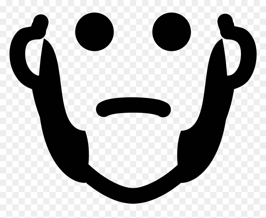 Thumb Image - Sideburn Clip Art, HD Png Download - sideburns png