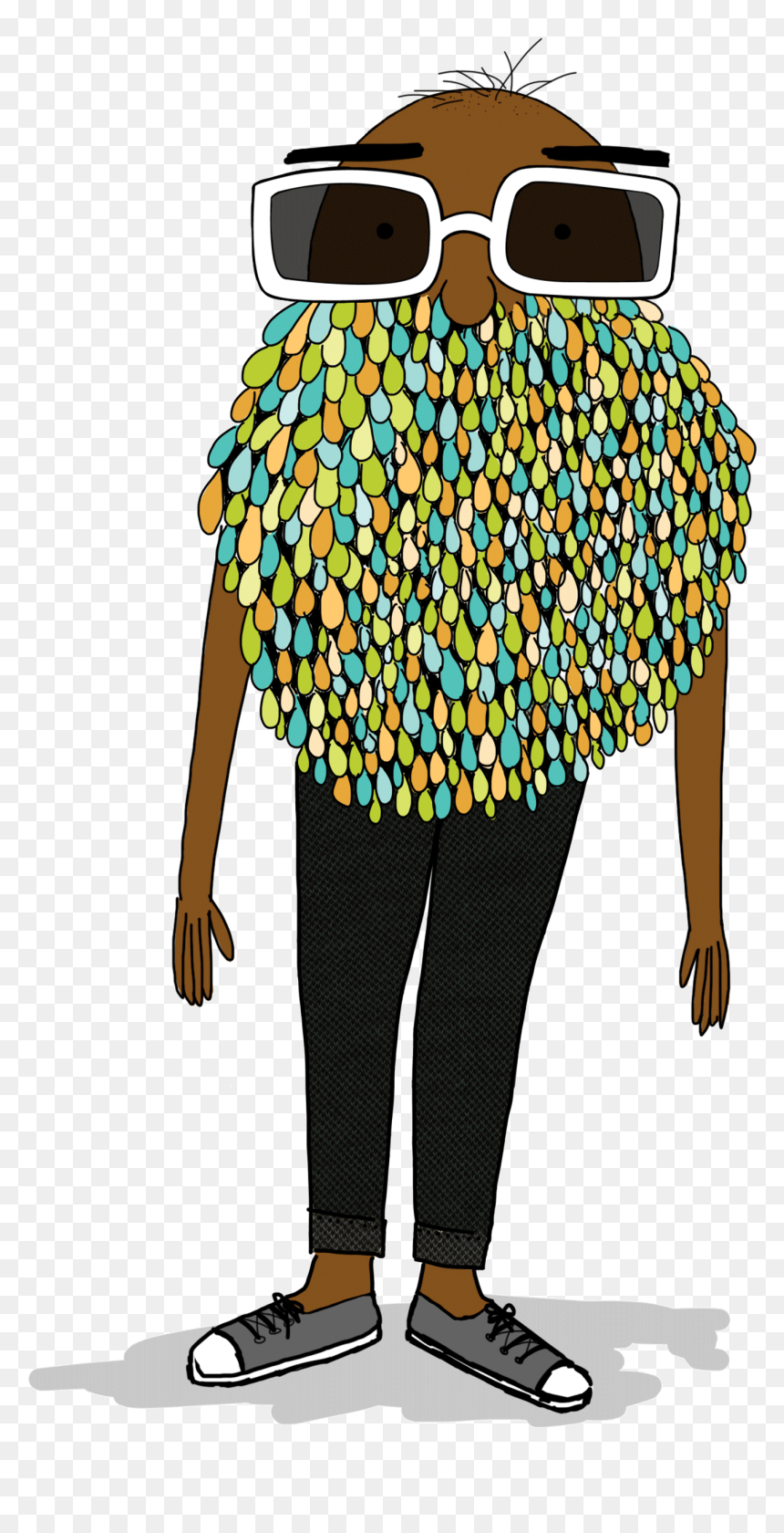 Illustration, HD Png Download - sideburns png
