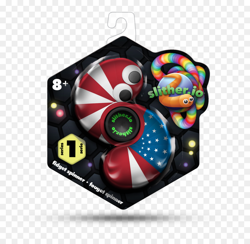 Slither Io Fidget Spinner, HD Png Download - slitherio png