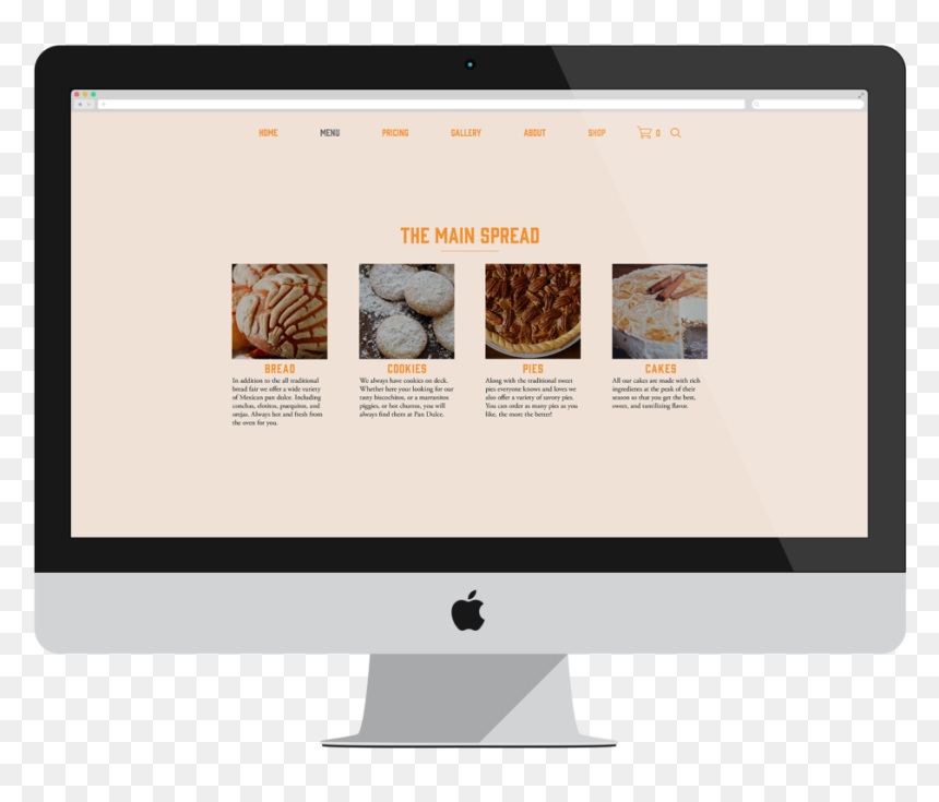 Gre226pdbmenu - Шаблоны Opencart Доставка Еды, HD Png Download - pan dulce png