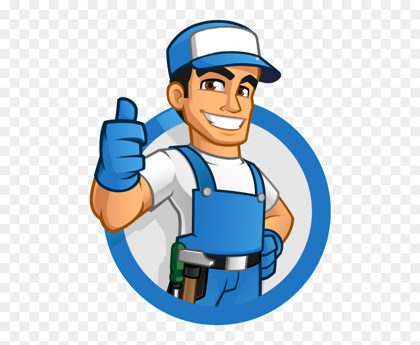 Handyman Character Graphic For Propertifix - Transparent Mechanic Png, Png Download - handy man png