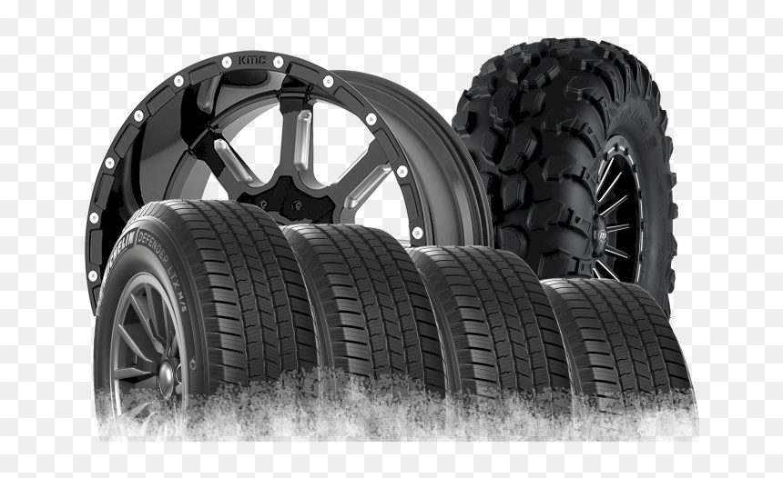 Custom Wheel & Tires Installed - Xd Series Mammoth, HD Png Download - wheels and tires png