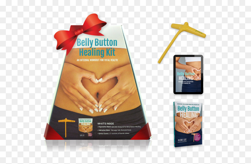 Belly Button Healing Kit - Belly Button Reflexology, HD Png Download - belly button png