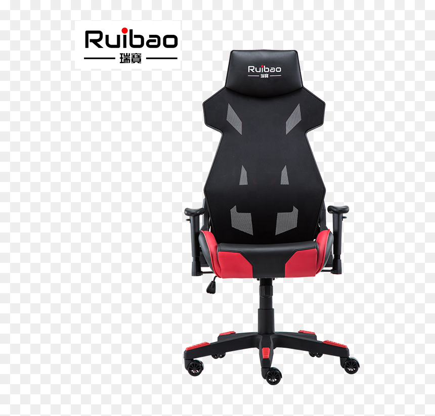 Rgc-1688 Butterfly Mechanism 2d Armrest Gaming Chair - Gaming Chair Without Wheels, HD Png Download - 2d furniture png