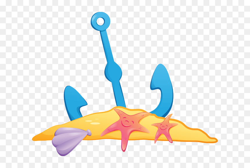 A Dip In The Sea Wallstickers For Kids, Anchor Sticker - Anchor Kids, HD Png Download - ancora png