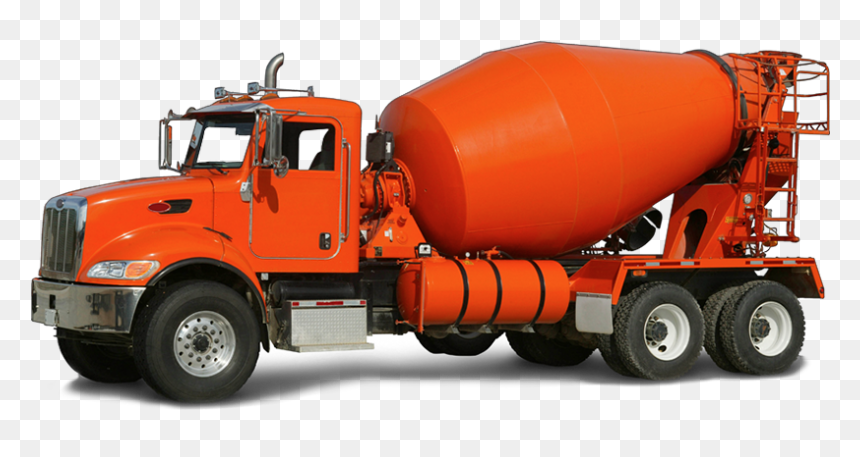 Concrete Mixer Truck Png, Transparent Png - concrete mixer truck png