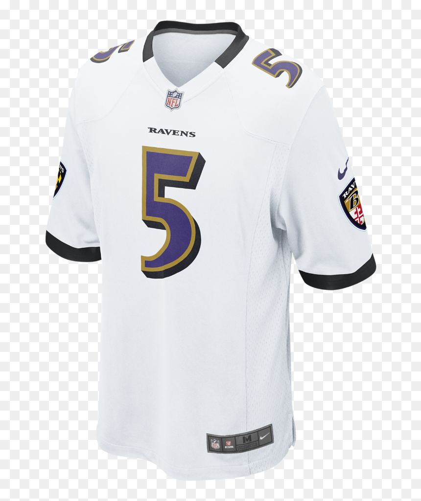 White Ravens Jersey, HD Png Download - joe flacco png