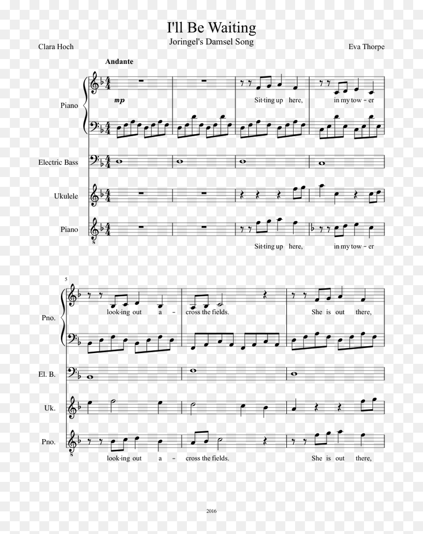 Sheet Music, HD Png Download - damsel in distress png
