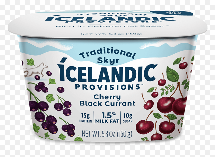 Icelandic Skyr, HD Png Download - black cherry png