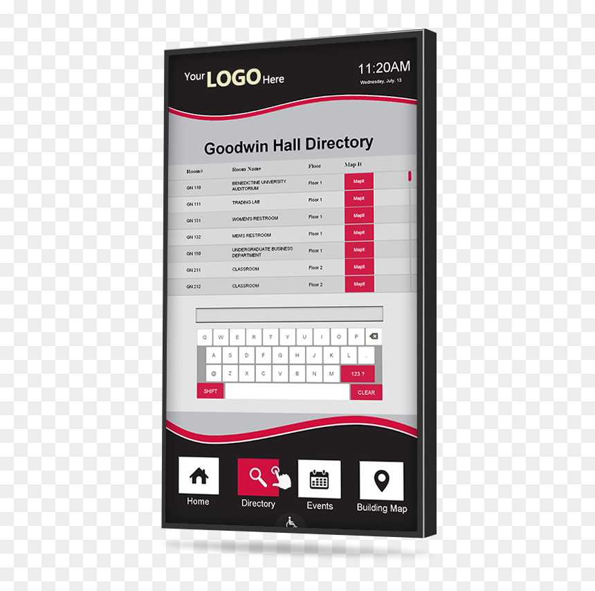 College Digital Directory - Mobile Phone, HD Png Download - directory png