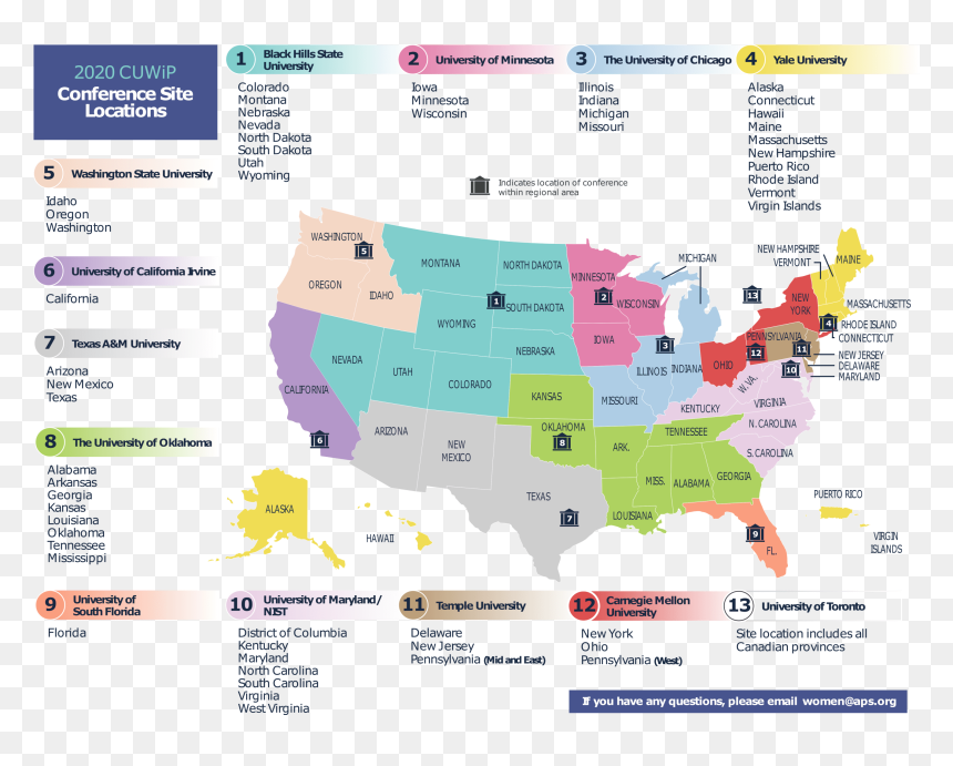 United States Of America Map 4 - Colorful Usa, HD Png Download - university of maryland png