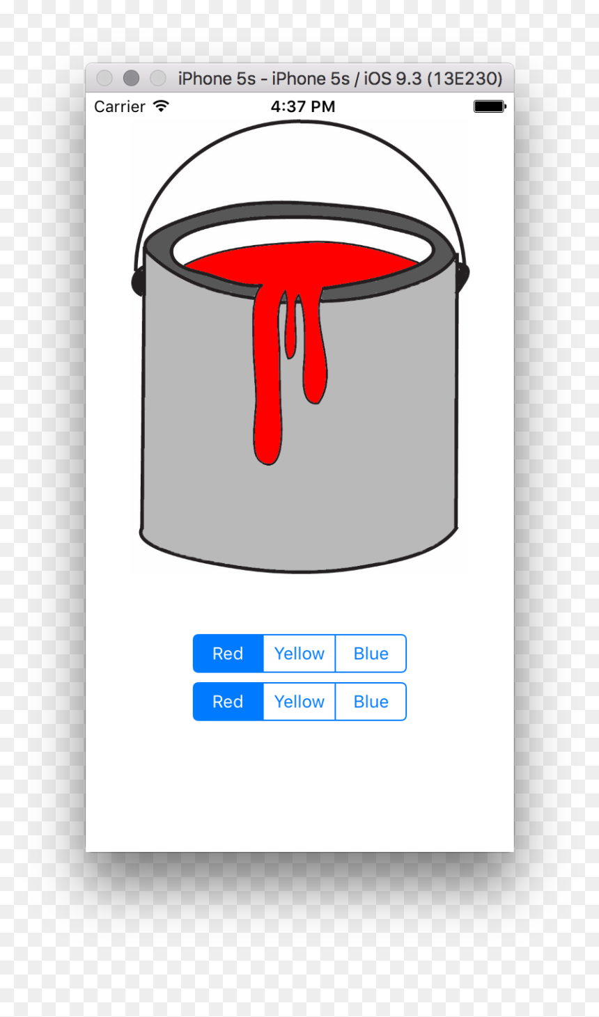 Paint Bucket Ui - Circle, HD Png Download - red paint bucket png