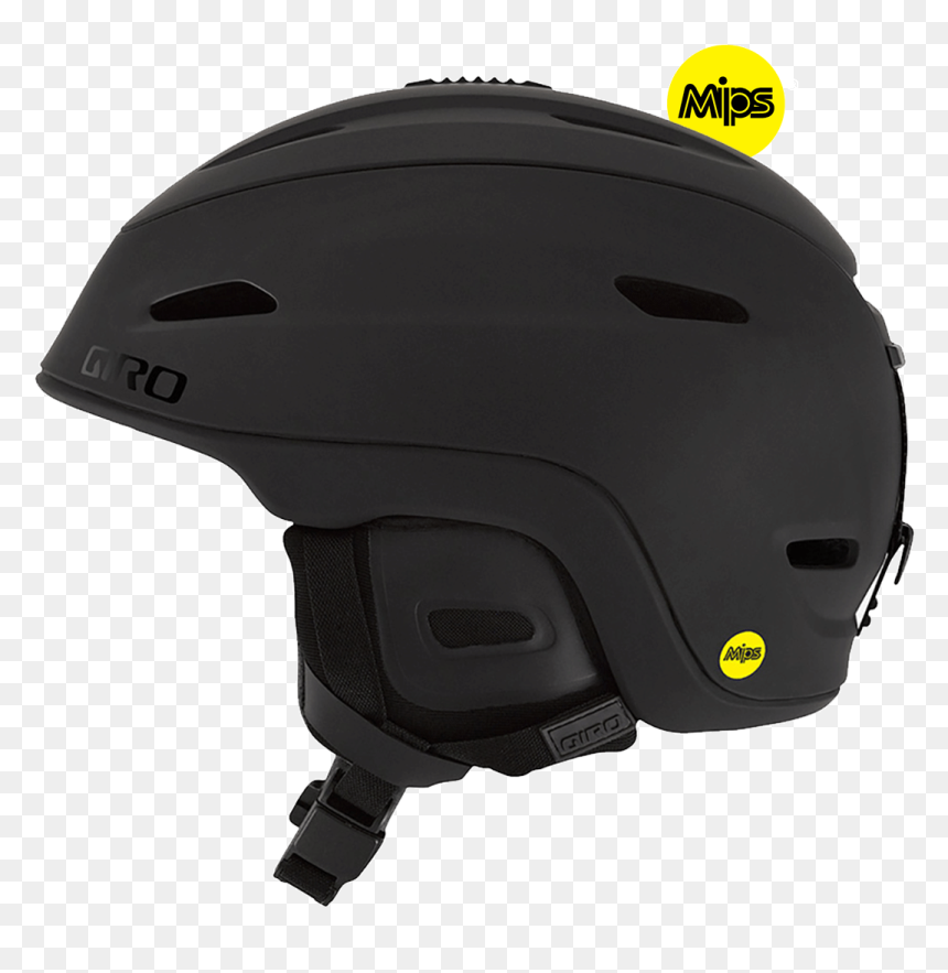 Womens Ski Helmet Mips, HD Png Download - black helmet png